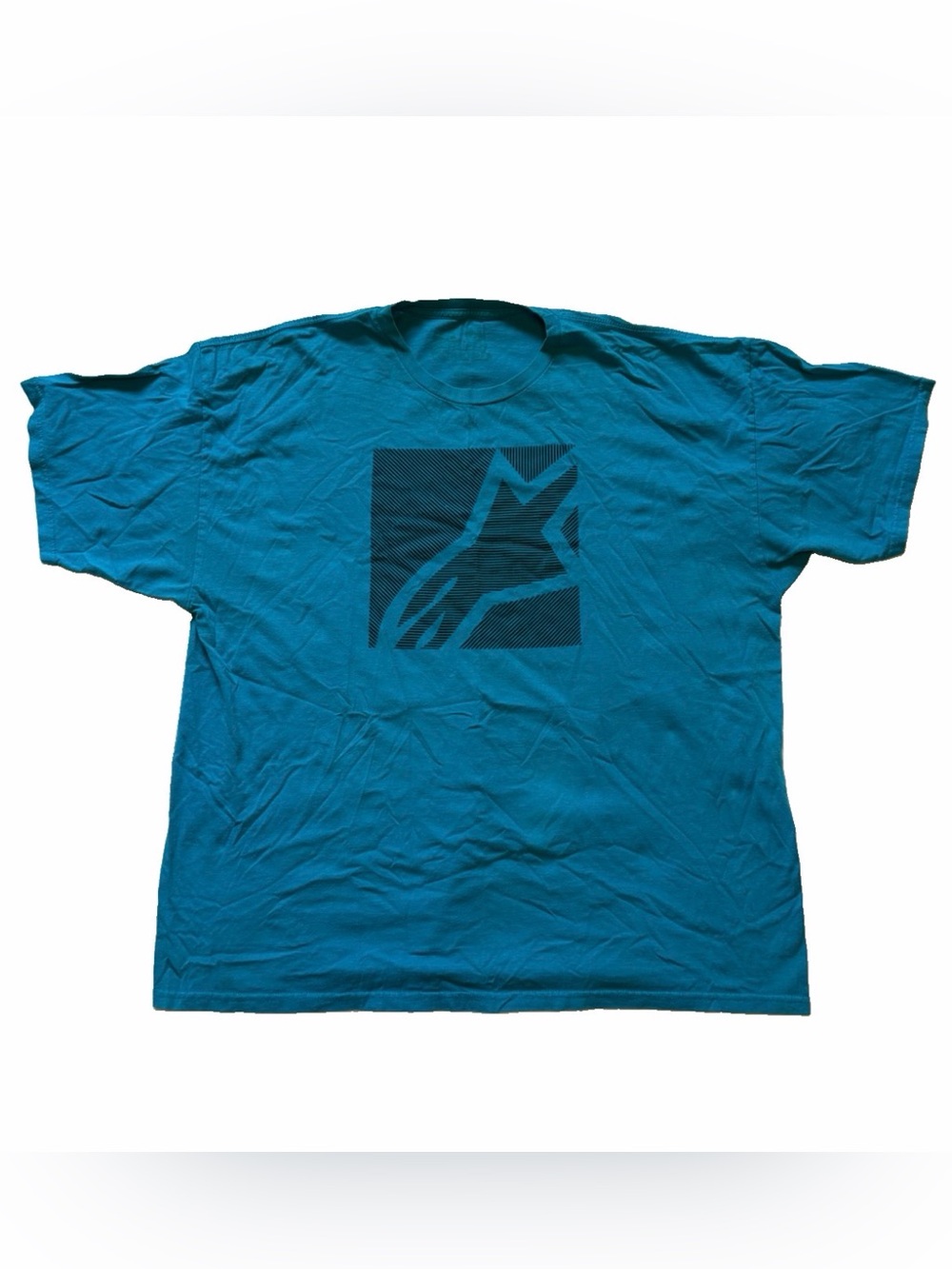 Vintage A star blue skateboarding t shirt xxl
